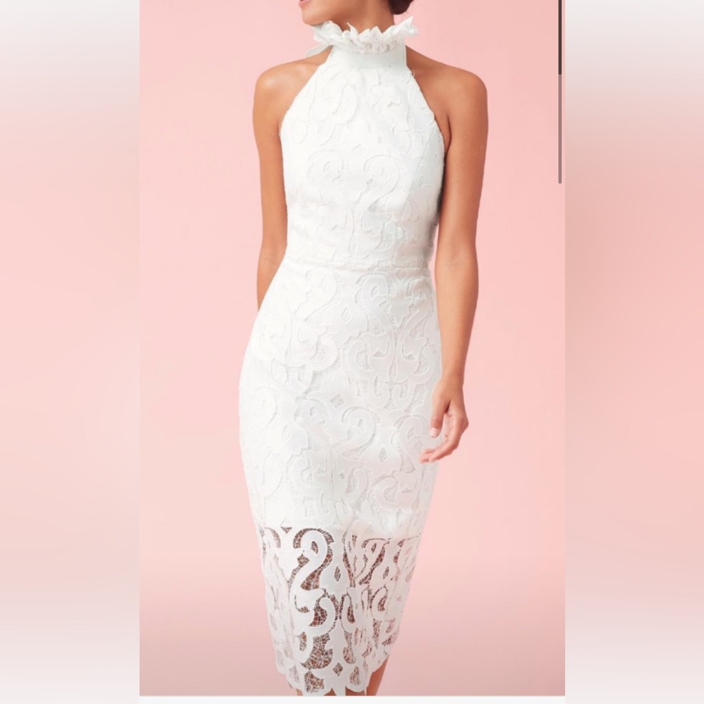 bridget guipure lace dress